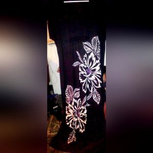 Long flower dress